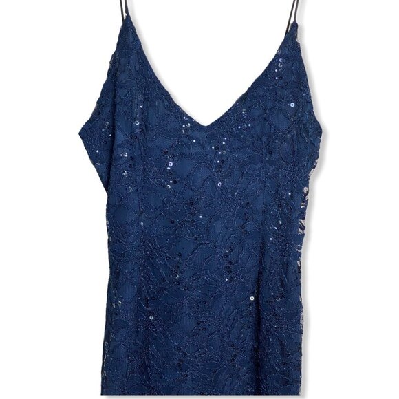 Love...Ady Sequin Lace Slip Dress Cocktail Sequin Glitter NEW Women's Size S - Picture 4 of 7